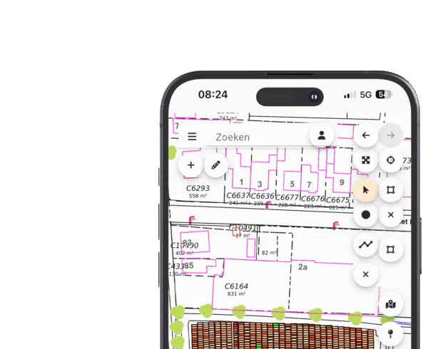 schermafbeelding van Eternis Digitale Plattegrond